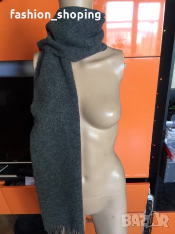 Мъжки шал Johnstons of Elgin, агнешка вълна, снимка 6 - Шалове - 35219329