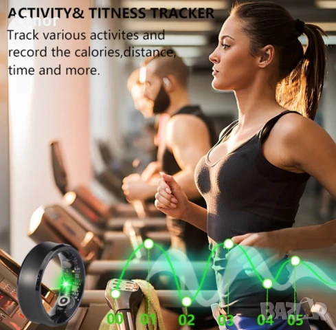 Смарт пръстен, снимка 4 - Смарт гривни - 51345029