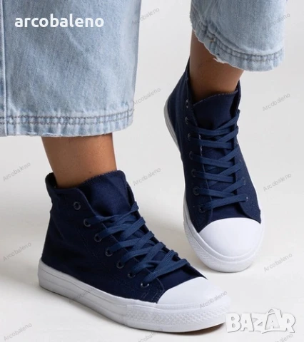 Дамски високи кецове Ghanem, 5цвята , снимка 6 - Кецове - 51168479