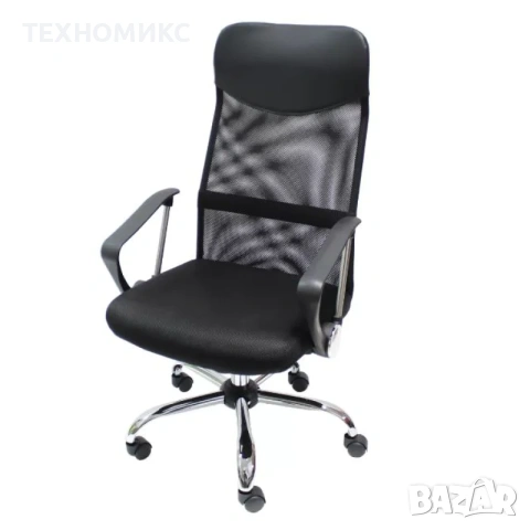 ПРОМО!!! Офис Стол – Въртящ се, Регулируем, Дишащ, Ергономичен, снимка 4 - Столове - 53205437