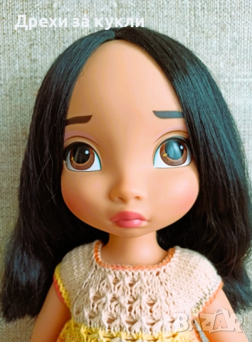 Кукла Покахонтас от колекцията на Disney Animators 40 см, снимка 2 - Кукли - 52755654