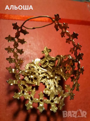 КРАСИВО СТАРИННО УКРАШЕНИЕ С КАМЪНИ, снимка 6 - Други ценни предмети - 35273957