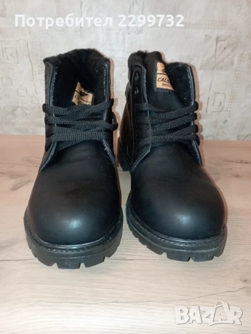 Нови топли мъжки боти № 43  - черни, снимка 8 - Мъжки боти - 52599732
