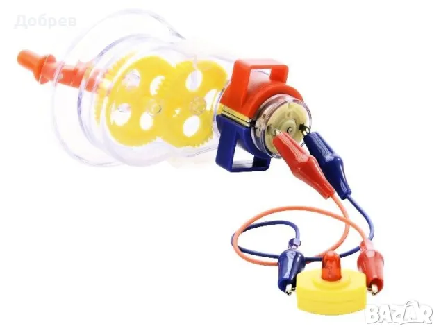 ЕЛЕКТРОМОТОР -  ДИНАМО: Образователен комплект. Марка: Kosmos. Германия, снимка 3 - Електрически играчки - 50053328