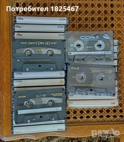 Лот 25 аудио касети хром TDK SONY FUJI, снимка 4 - Аудио касети - 52925189
