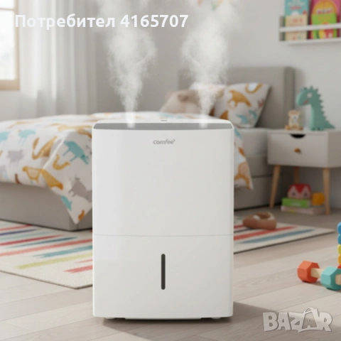Влагоабсорбатор Comfee MDDF-20DEN7 – 20 л/24 ч, за помещения до 52 m², 440 W, R290, снимка 2 - Влагоабсорбатори и влагоуловители - 53090928