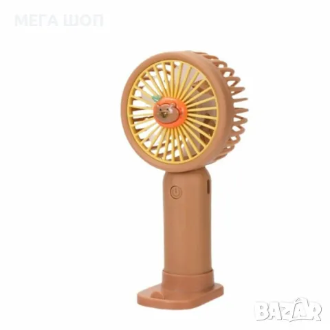 Тип: Мини USB вентилатор; Захранване: Презареждаема батерия; Свързване: USB порт, снимка 4 - Вентилатори - 50390362
