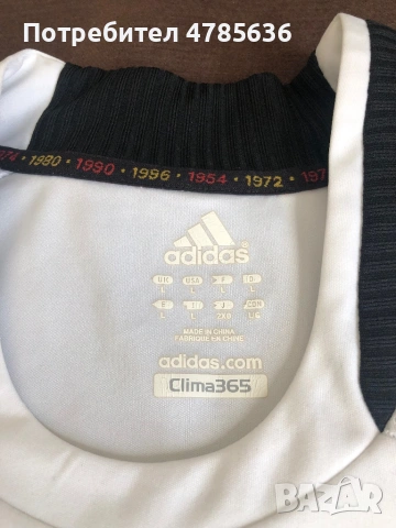 Футболна спортна тениска на Deutscher Fussball-bund -Adidas , снимка 2 - Спортни дрехи, екипи - 54165769