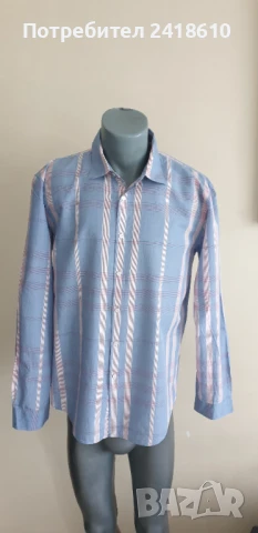 Burberry Cotton / Silk  Mens Size 50/ L  НОВО! ОРИГИНАЛ! Мъжка Риза!, снимка 1