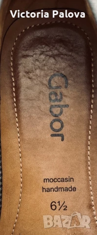 Скъпи лоуфъри/мокасини GABOR естествена кожа, снимка 9 - Дамски ежедневни обувки - 50509254