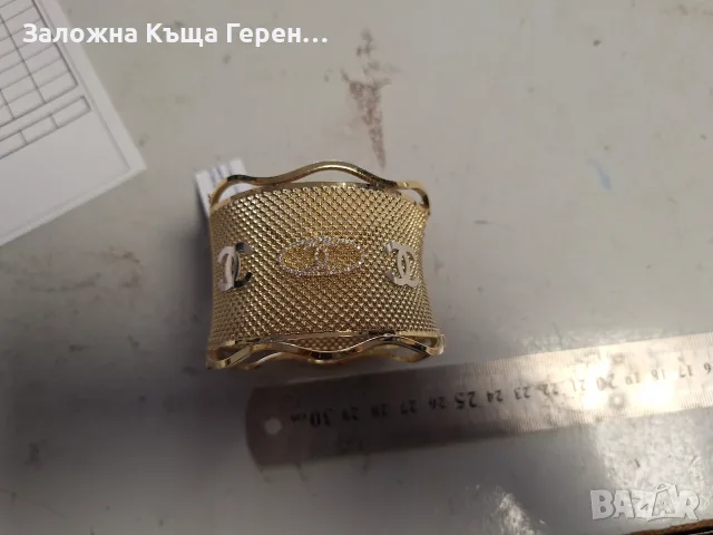 Златна гривна 25.32гр, снимка 6 - Гривни - 56067982