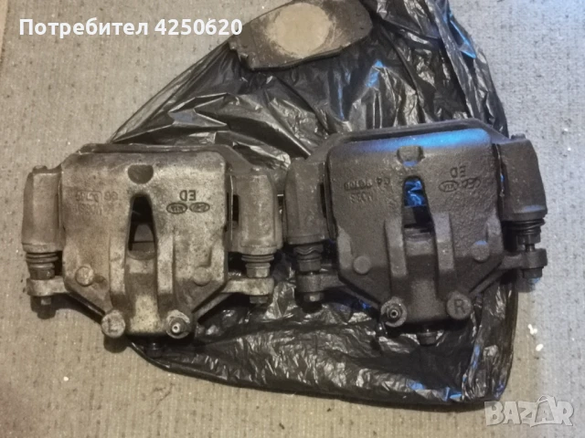 Предни спирачни апарати за кия сеед 1.4 109кс бензин 2009г