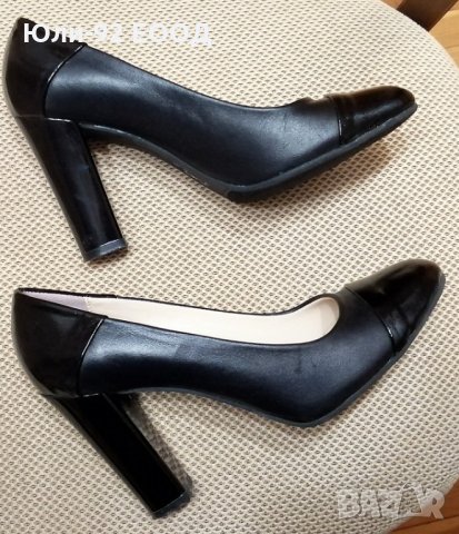 Елегантни удобни обувки FRANCESCA VISCONTI естествена кожа №38, снимка 8 - Дамски елегантни обувки - 30976123