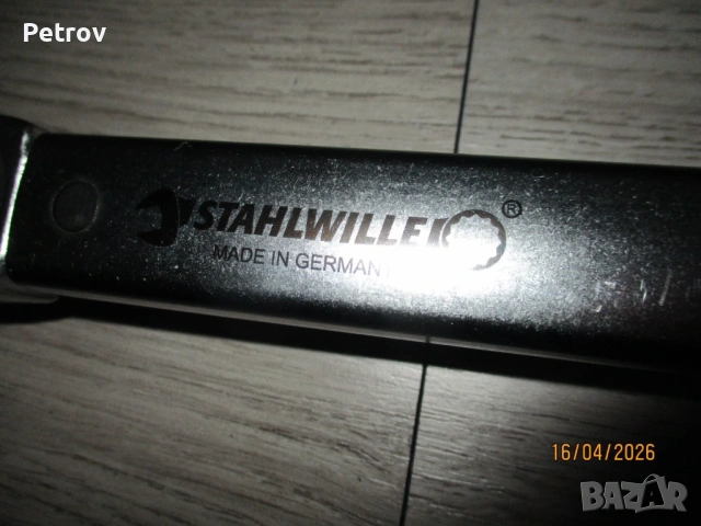 STAHLWILLE - MANOSKOP 721/15 Quick - MADE IN GERMANY - 1/2" PROFI Динамометричен Ключ 30 - 150 Nm !!, снимка 2 - Гедорета - 54296978