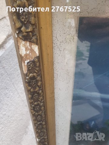 Стара Рисувана Картина на платно в перспектива Ангел пазител на децата, снимка 10 - Колекции - 42192914