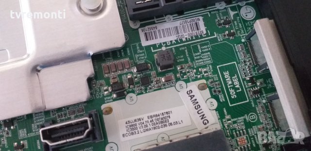 Основна платка - MAIN BOARD,EBR84157601,EAX67133404(1.0 ) LJ7 SHASSIS, снимка 3 - Части и Платки - 30795047