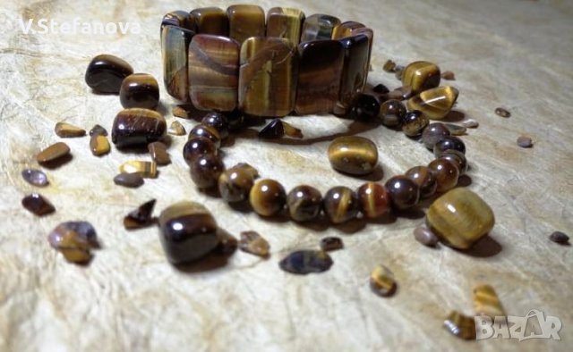 ГРИВНИ от натурални полускъпоценни камъни. 8 март. Чудесен подарък., снимка 3 - Гривни - 27400839