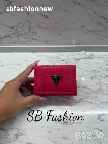 Guess портмоне в червено или розово, снимка 5 - Портфейли, портмонета - 52702686