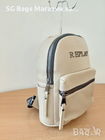 Replay дамска чанта тип раница дамска раница дамска раничка код 202, снимка 9 - Раници - 42820083