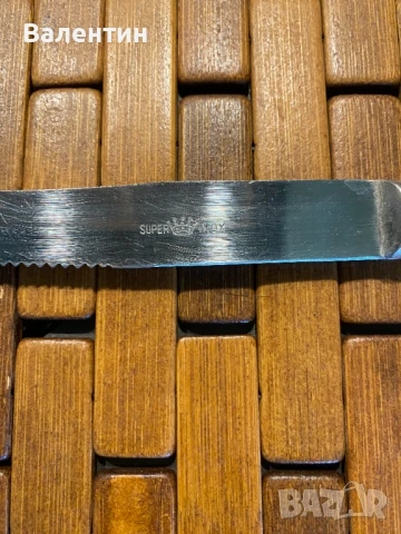 #0006# Комплект прибори за хранене. Посребрени. Италия., снимка 2 - Прибори за хранене, готвене и сервиране - 50471543