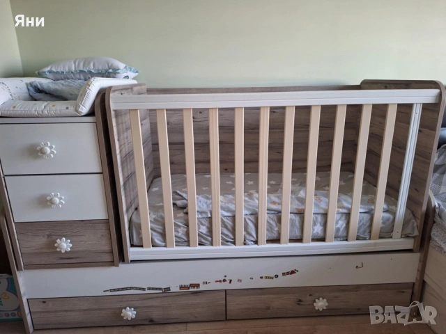 Детска кошара, снимка 2 - Бебешки легла и матраци - 53201112