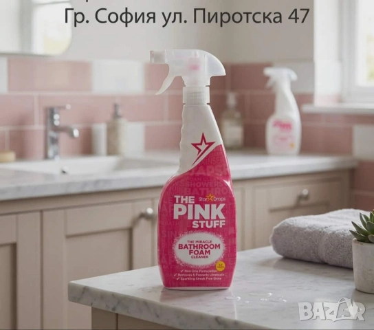 The Pink Stuff The Miracle Bathroom Foam Cleaner 750 мл. 