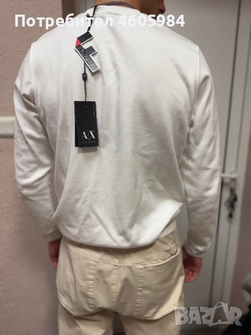 Armani Exchange мъжка блуза , снимка 2 - Блузи - 52436740