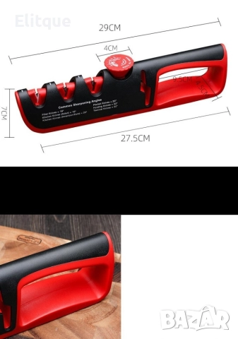 Регулируем професионален инструмент за заточване на ножове 4 в 1, снимка 15 - Други - 52895769