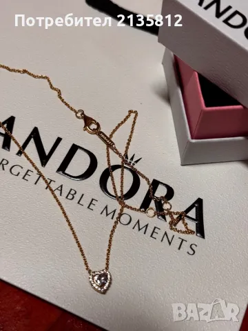 Pandora колие Пандора , снимка 3 - Колиета, медальони, синджири - 49920408
