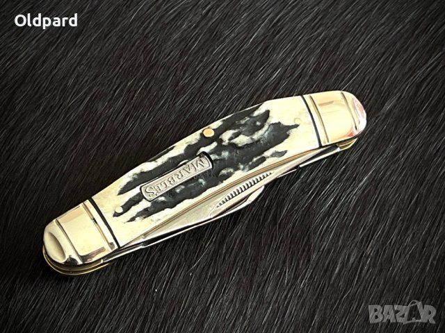 Black Stag aStockman. Компактен сгъваем ловен нож с три полирани остриета.(MR479), снимка 4 - Ножове - 40563070