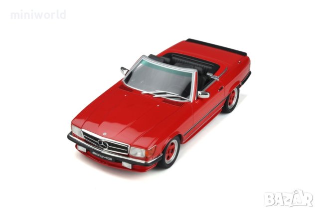 Mercedes 500 SL AMG R107 Roadster 1986 - мащаб 1:18 на OttoMobile моделът е нов в кутия, снимка 6 - Колекции - 42267648