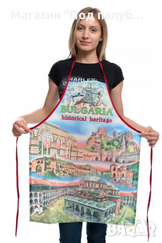 Нова традиционна готварска престилка България - Наследство, снимка 2 - Български сувенири - 28337579