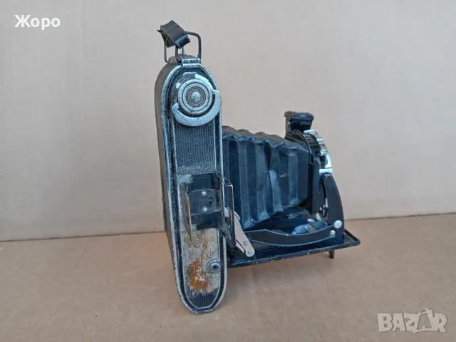 старинен мехов фотоапарат агфа AGFA, снимка 4 - Други ценни предмети - 48272448