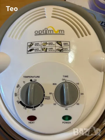 Халогенна конвекторна фурна Optimum AX-788G (1300W, 11-12L) – Като нова, в кутия!, снимка 3 - Печки, фурни - 55981874