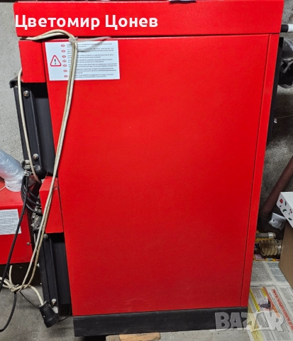 Котел за отопление на пилети с горелка, снимка 4 - Отоплителни печки - 52956950