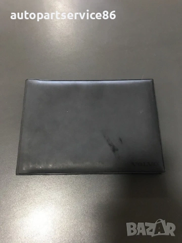 Кожена книжка/корица за ръководство на собственик за Volvo V50 2.0D (2003-2008) 