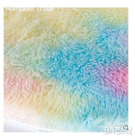 Килимче Mercado Trade, За детска стая, Декоративно, Цветно, 90см., снимка 2 - Килими - 39370986