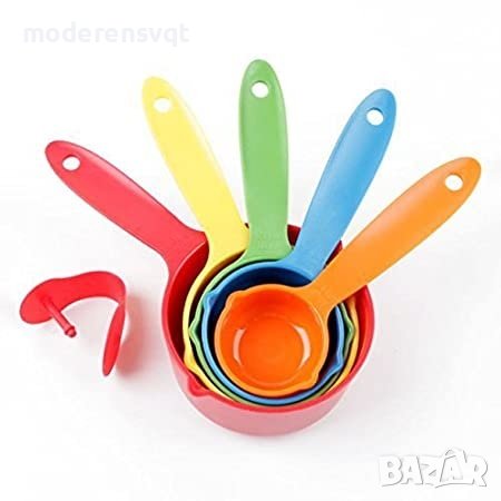 Сет готварски мерителни лъжички/чашки 5 броя