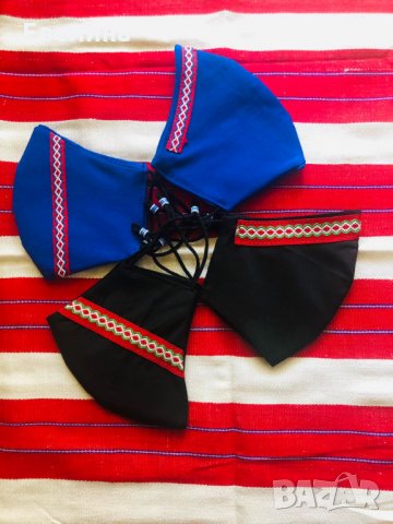 Маски с народен ширит, снимка 3 - Други - 31515453