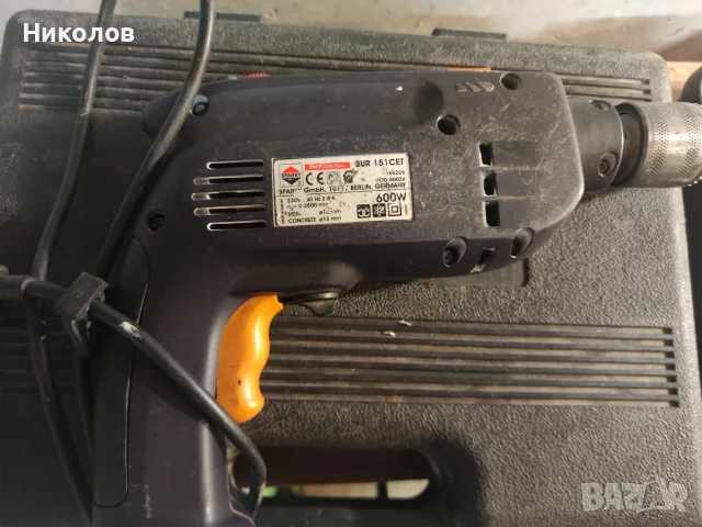Електрическа дрелка Sparky 600w, снимка 3 - Бормашини - 56323177