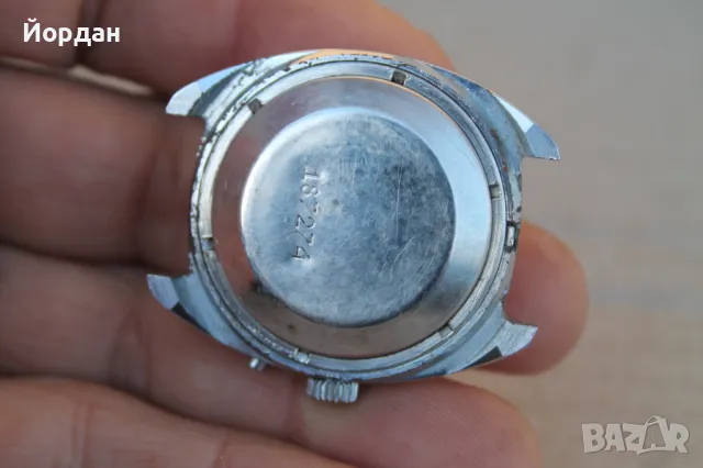 СССР часовник ''Слава'' автоматик  /27 камъка/, снимка 5 - Мъжки - 48942632