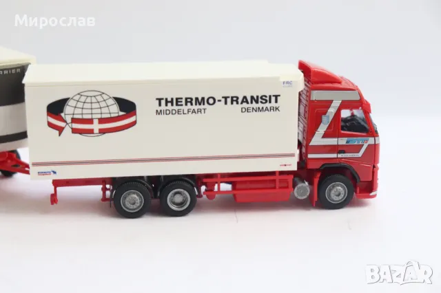 AMW 1:87 H0 VOLVO THERMO KING ХЛАДИЛЕН КАМИОН TIR МОДЕЛ, снимка 6 - Колекции - 50044490