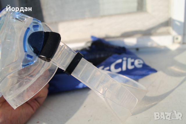 Очила и шнорхел за плуване, снимка 7 - Водни спортове - 44532821