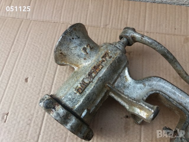 работеща месомелачка , снимка 6 - Антикварни и старинни предмети - 34996374