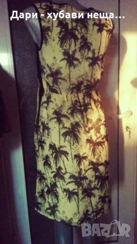 Красива рокля в жълто и черно👗🍀XS,S🍀👗3049, снимка 4 - Рокли - 33854925