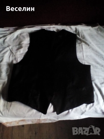 Мъжки кожен елек естествена кожа