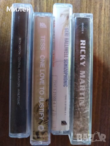 Ricky Martin ,Tess ,Geri Halliwell , Beth Orton ,Музика за поп/рок фенове , снимка 2 - Аудио касети - 30630709