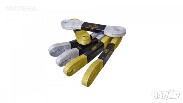 САТЕНЕНА ЛЕНТА С ЛАМЕ