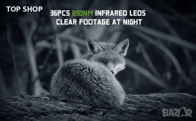 Ловна камера CEYOMUR CY50 с карта 32 GB и АДАПТЕР, снимка 11 - Стръв и захранки - 48491358