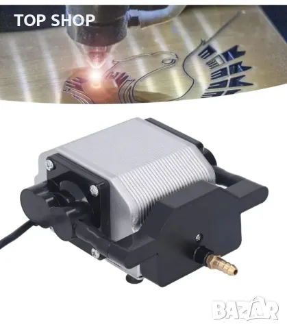 Въздушен компресор 30L/Min Air Assists 220V за CNC гравираща машина или голям аквариум, снимка 3 - Гедорета - 48934899